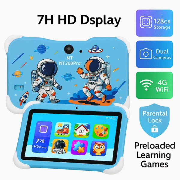 LearnTab - 7” Kids Learning Tablet| Parental Control | WiFi